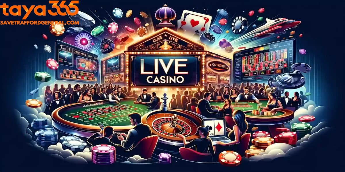 Live Casino is one of the most prominent and attractive gaming lobbies at Taya365